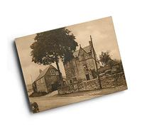 A6 PRINT - Vintage Derbyshire - The Barley Mow, Kirk Ireton