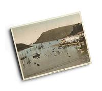 A6 PRINT - Vintage Devon - Harbour and Bolt Head, Salcombe (2)
