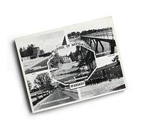 A6 PRINT - Vintage Hampshire - The School Of Navigation, Warsash