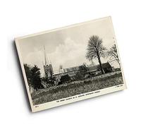 A6 PRINT - Vintage Norfolk - The Parish Church of St Edmund, Downham Market