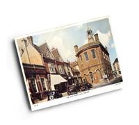 A6 PRINT - Vintage Surrey - The Old Town Hall, Reigate (b)