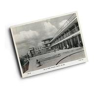 A6 PRINT - Vintage Sussex - De La Warr Pavilion, Bexhill on Sea