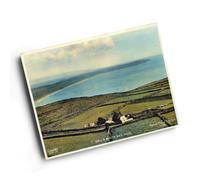 A6 PRINT - Vintage Wales - Hell's Mouth Bay, Rhiw (b)