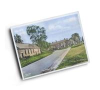 A6 PRINT - Vintage Yorkshire - The Village, Romaldkirk (b)