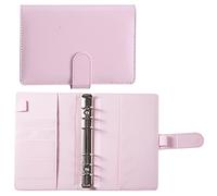 A6 PU Loose Leaf Binder Journal 6-Ring Clasp Pen Loop Cover