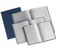 A6 Ruled Manuscript Note Book Blue.