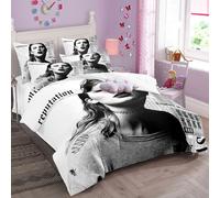 (A6, Single 135*200cm) Taylor Swift 3D printed quilt cover, fan gift bedding