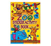 A6 Sized Zoo Sticker, Colouring and Activity Book by Playwrite