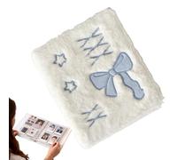 A6 Soft Storage Notebook with Inner Pages, Photocard Storage Book, Multipurpose Organizer for Artists, Students, Arts and Crafts and DIY Projects