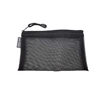 A6 Transparent Grid Pencil Bag Multipurpose Pen Zipper Mesh Pouch Document Pocket for Home School Office Use 1 PieceDurability