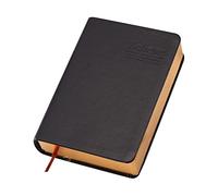 A6 Vintage Soft Faux Leather Notebook, Thick 240Sheets Blank Notepad Journal Daily Bible Study Notebook Travel Writing Memo Dairy Pad Sketchbook Gold Edge Scrapbook for Writing Sketching Pasting Photo