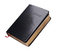 A6 Vintage Soft Faux Leather Notebook Thick 240Sheets Blank Notepad Journal Daily Bible Study Notebook Travel Writing Memo Dairy Pad Sketchbook Gold Edge Scrapbook for Writing Sketching Pasting Photo
