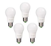 A60 13W E27 LED Light Bulb Cool White 6400K 1000LM Pack of 5