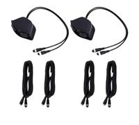 A60M Left Right Side Mirror Area Camera AHD 1920X1080p Double Camera IR Night Vision Waterproof Compatible With Bus RV Car
