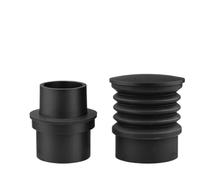 A66T-Coffee Hopper Aluminum Alloy Single Dose Hopper with Silicone Bellow Replacement，Compatible for Eureka，Compatible for Atom，Coffee Grinder