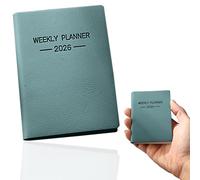 A7 2026 Weekly Planner, Pocket Size Mini Weekly Planner Notebook, Small 2026 Diary for Daily & Weekly Planning