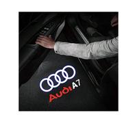 (A7, 4PCS) Led Car Door Welcome Light Logo Projector Laser For Audi A1 A3 A4 A5 A6 B5 B6 B7 B8 C5 C6 C7 A7 A8 Q3 Q5 Q7 TT 8V Car Accessorie