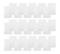 A7 6-Hole Punched Planner Refill Paper with Grid Design | White Paper Sheets for Study Planning and School, Fits Loose-leaf Notebooks and Binder Organizers, for Artists and Planner