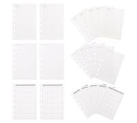 A7 6 Ring Planner Refills Paper Inserts for Weekly Planning