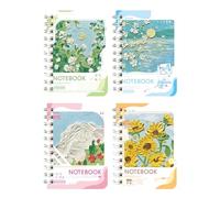 A7- Cartoon Coil Cute mini Portable Small Notebook -A7 Land on the Cloud