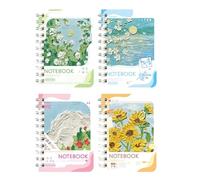 A7- Cartoon Learning Stationery Coil This Lovely Loose-Leaf Portable Pocket Notepad -A7 Land on the Cloud