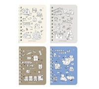 A7- Cute Lucky Rollover Coil mini Notebook for Students -A7 Cute pet