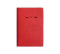 A7 Mini Notebook, Pocket Memo Notepad, Portable 96 Sheets Diary Notebook, Diary Notebook Journal Planner for Travel School Office(red)