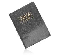 A7 Mini Pocket Diary 2026, Portable Small Diary 2026 Weekly Monthly Dailys Week To View Planner, 120 Pages Small 2026 Diarys Pocket Size For School Office Academic A7 Notebook (black)