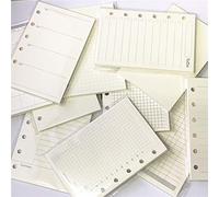 A7 Planner Inserts,A7 Agenda Refill,100gsm Thicker Paper/4.84 x 3.23'', Harphia(Full Set)
