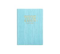 A7 Pocket Diary 2026, Diary 2026, Pocket Notebook and Planner, Organiser with Travel Journal, Daily Weekly Monthly Planning, for School, Office, Home, Student Gift Ideas (Blue)