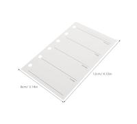 A7 Weekly Planner Refills 6 Hole Punched Paper Inserts 200pcs