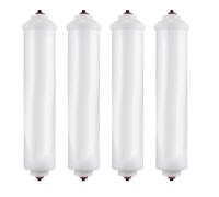 A78E-DA29-10105J Straight Through Water Filter - Refrigerator Cartridge, Coconut Shell Activated Carbon Rod Cartridge, 4 Pcs Pack, High Efficiency Filtration