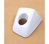 A8 For A6 / S6 / A7 / - 4h1837879 Key Handle Door Lock Cap Fabric Cover Front for Left Drivers Side Abs Decorative White Grey Trim Cover(WHITE)