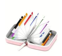 A8 Waterproof Pill Pouch Set, 7/14 Color-Coded Zipper Pouches, Reusable 7 to 14 Days Pill Organizer, Crush-Resistant Shell Medicine Storage for Vitamins & Supplements