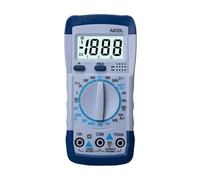 A830L LCD Digital Multimeter AC DC Voltage Diode Freguency Multitester Current Tester Luminous Display With Buzzer Function Easy To Use(Blue White)