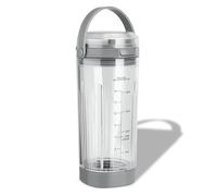 A83G-18Oz Blending Vessel Cup & Cap & Sip Lid with Carry Handle,-Compatible for Ninja，BC100 BC151 Series, Easy to Carry