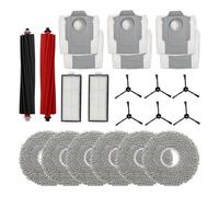 A86I-Compatible For Roborock Qrevo Master Robot Vacuum Cleaner Main Side Brush Hepa Filter Mop Cloth Dust Bags Replacement Parts