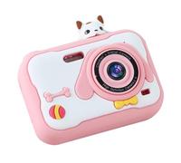 A8S HD Dual Lens 4000W Pixel 5472X4104PX Photo Resolution Memory Card Camera for Children, Pink Easy Installation
