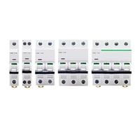 A9 Air Circuit Breaker Ic65N Small 1P2P Three-Phase Single-Phase Switch 1Pcs(IC65N2PEmptyOpenC32A)