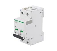 A9F04204 Overcurrent switch 400VAC lNominal: 4A pole: 2 for DIN rail SCHNEIDE...