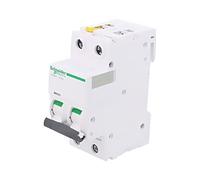 A9F06206 Overcurrent switch 400VAC lNominal: 6A Poles: 2 for DIN rail...