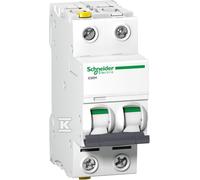 A9F06210 Overcurrent switch 400VAC lRominal: 10A pole: 2 for DIN rail SCHNEID...