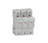 A9GSB350 DIN POLE FUSE BASE: 3 SCHNEIDER ELECTRIC