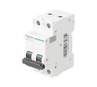 A9N61522 Overcurrent Switch 500VDC lNominal: 2A Pole: 2 DIN Charact: C 20kA CUTT