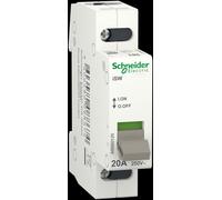 Schneider Electric A9S60120 A9S Circuit Breaker 20A 250V 1P Switch...