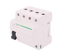 A9Z01440 RCD switch lNominal: 40A IDiff: 30mA Poles: 4 400VAC IP20 1-25mm2...