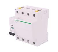 A9Z11440 RCD Switch lRated: 40A IDiff: 30mA Pole: 4 400VAC IP20 1-25mm² CUTTING