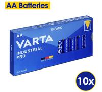 (AA 10 Pack) Varta AA Alkaline Batteries AAA Alikaline Batteries 1.5V Long Life Power Cells