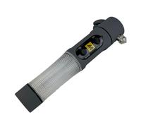 AA 3-in-1 Emergency Flashing Beacon Torch Glass Hammer Seatbelt Cutter Rescue Tool for Cars and Other Vehicles AA1306, Grey