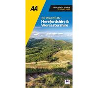 50 Walks In Herefordshire and Worcestershire (AA 50 Walks) (Walks UK) Paperback (AA 50 Walks In)